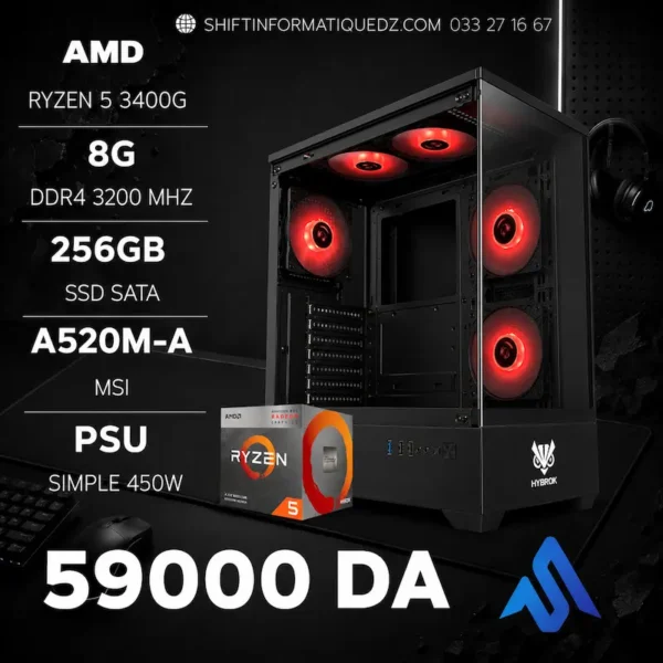 Config RYZEN 5 3400G