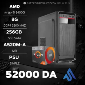 RYZEN 5 3400G CASE SIMPLE
