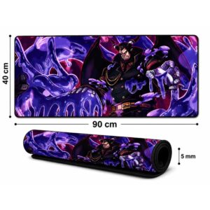 TAPI SOURIS NOIR (40*90)CM-5MM