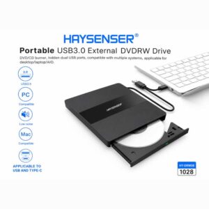 USB 3.0 External DVDRW Drive