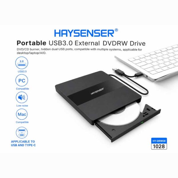 USB 3.0 External DVDRW Drive