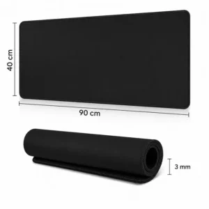 TAPI SOURIS NOIR (40*90)CM-3MM