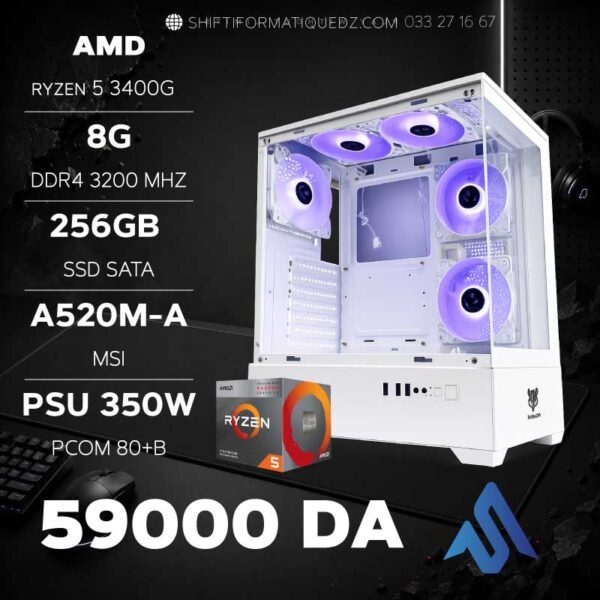 ryzen-5-3400g- Config RYZEN 5 3400G