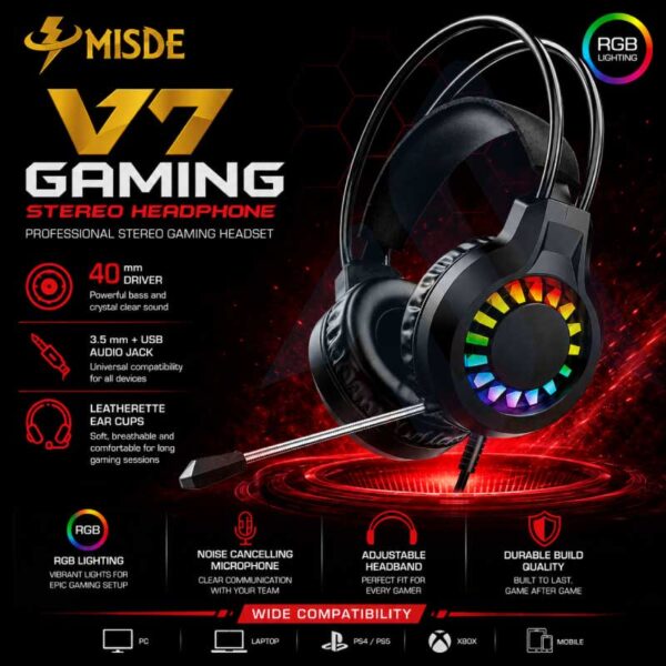 CASQUE GAMER V7