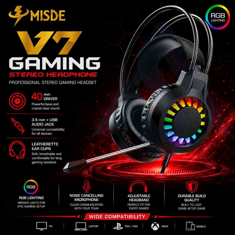 CASQUE GAMER V7
