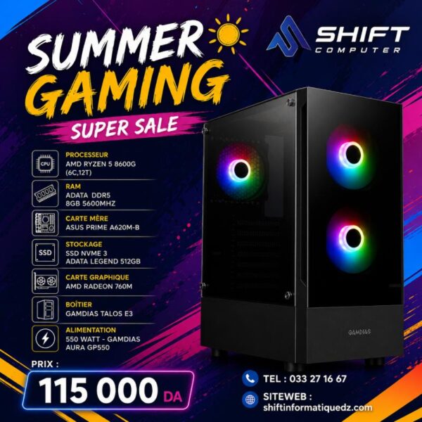 8600g CONFIG AM5 RYZEN5 8600G