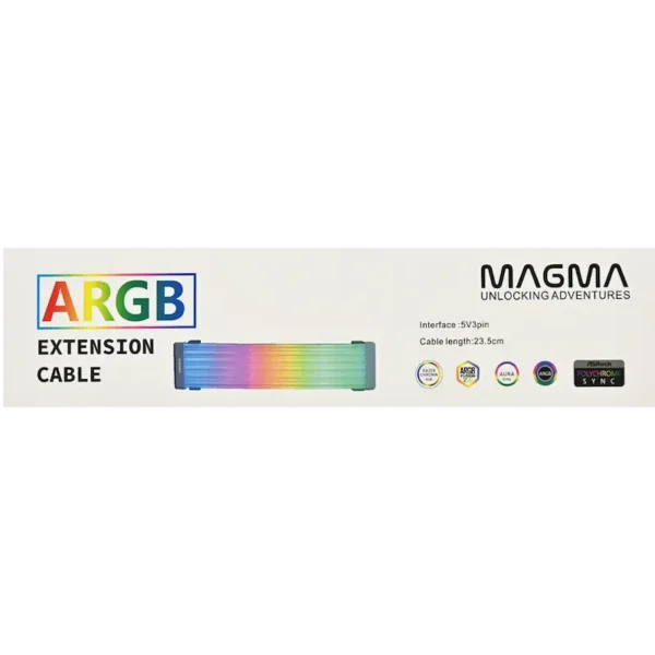Extension cable MAGMA ARGB 24PIN White