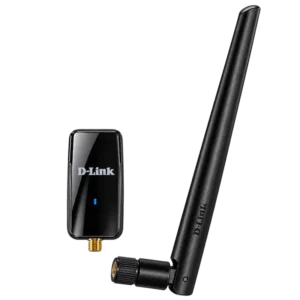 D-Link DWA-182 AC1300 MU-MIMO Wi-Fi USB 3.0 Dual Band – Adaptateur Wi-Fi avec Antenne