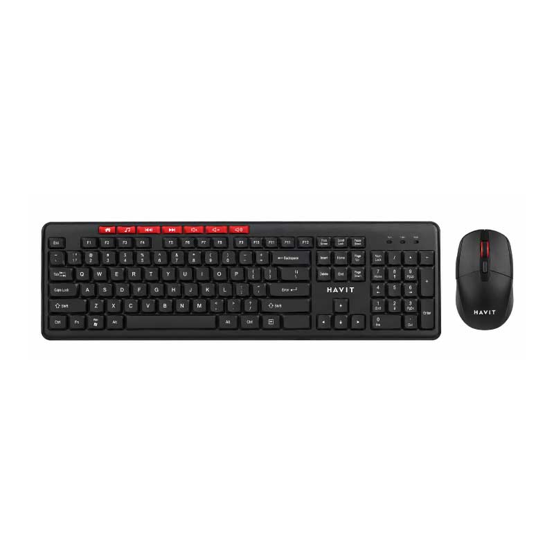 CLAVIER SOURIS SANS FIL – HAVIT 269